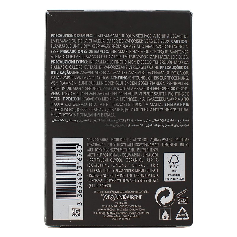 LHomme Eau De Toilette Spray 100ml/3.4oz