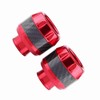 1 Pair of Carbon Fiber Motorcycle Front Fork Frame Sliders