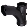 NIBCO 3 in. All Hub ABS Long Radius Combination Tee-Wye,