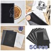 50 Sheets Transfer Paper, Carbon Paper for Tracing, Black Graphite