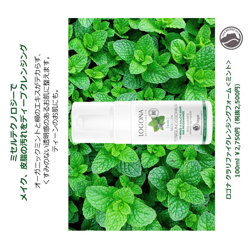 LOGONA Naturkosmetik Vegan Clarifying Foam 100ml