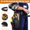 Universal Tool Pouch, Small Tool Bag, Tool Pouch with Belt,