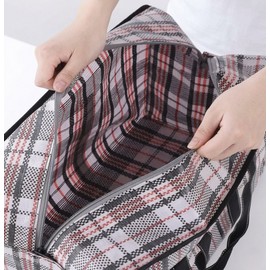 Large Capacity Storage Bag for Quilts, Blankets & Clothes – Reusable Fabric Organizer for Home, Dorms & Moving