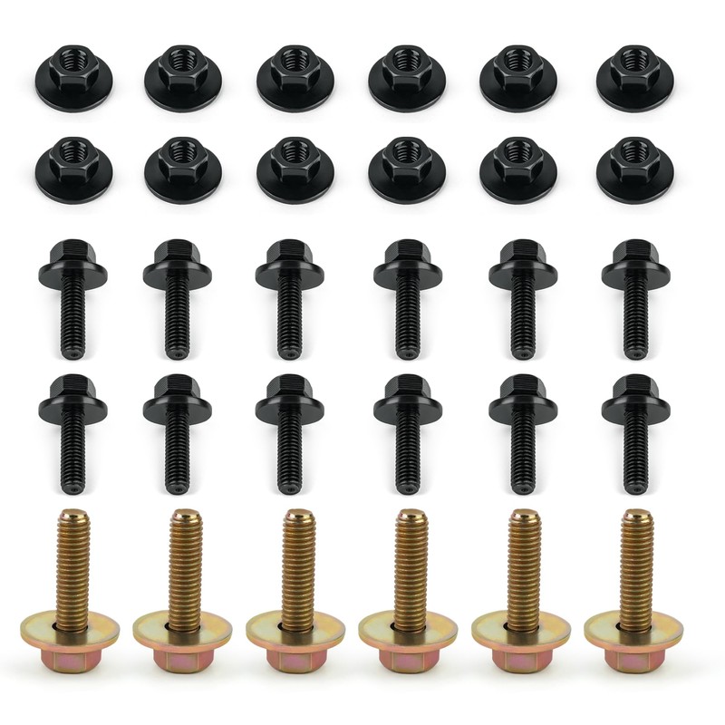 Fits Jeep Wrangler JK JL 07-25 Side Step/Running Board Bolts