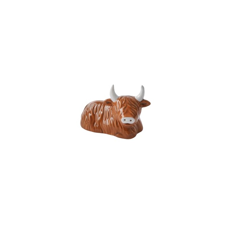 CGB Giftware | Bramble Farm Highland Cow Ring Holder In
