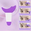 Eye makeup, eyeliner guard, mascara guide, eyelash aid / 눈화장 아이라인 가드 마스크라 가이드 속눈썹 보조