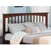 Atlantic Furniture Mission Headboard, Queen, Walnut