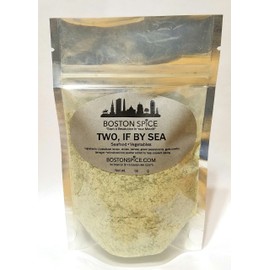Boston Spice Two If by Sea Seafood Fish Cod Haddock Flounder Salmon Swordfish Shellfish Dry Seasoning Blend (Approx. 1/4 Cup of Spice)