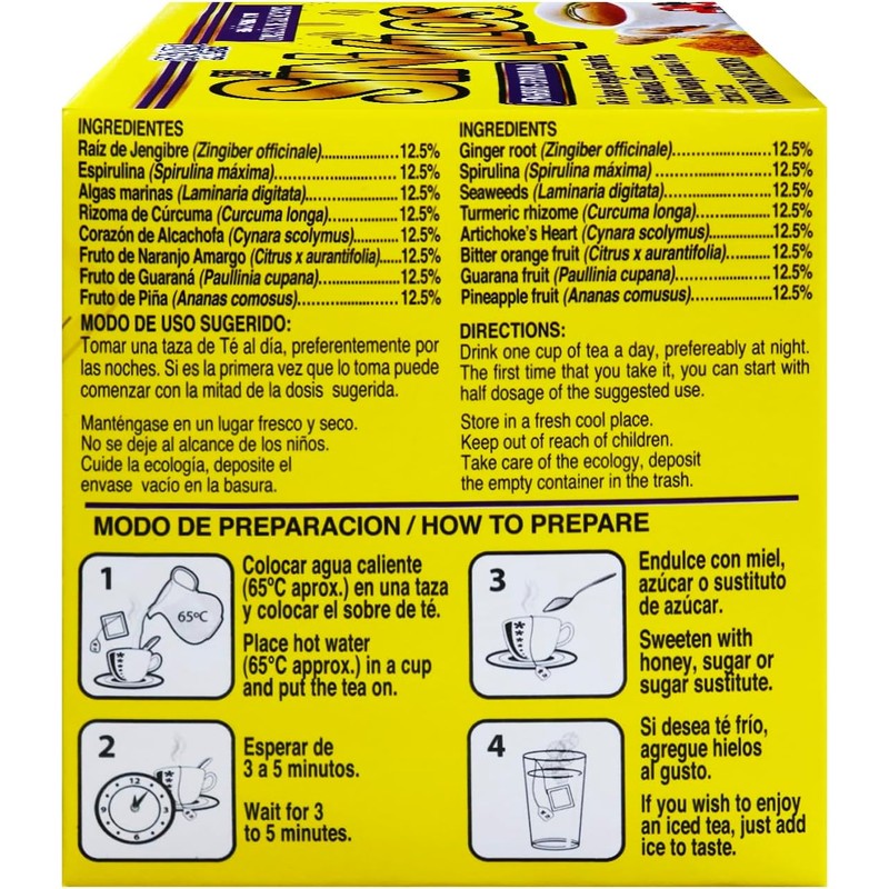 GN+VIDA Té Sin Kilos con 30 sobres 3g
