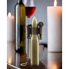 Bullet Lighter Series Reusable Metal Mini Trench Lighters with Keychain