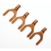 Speaker Wire Terminal Crimp Y Plug Fork Spade Plug Stud