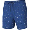 HUK Men's Standard KC Scott Patterned Volley Shorts, Performance Fishing