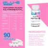 Glúteo Peptona Blu-e 90caps Crecimiento Metforpepto Natural