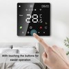 LCD Display Intelligent Temperature Controller Electric Water Heating Device Thermostat