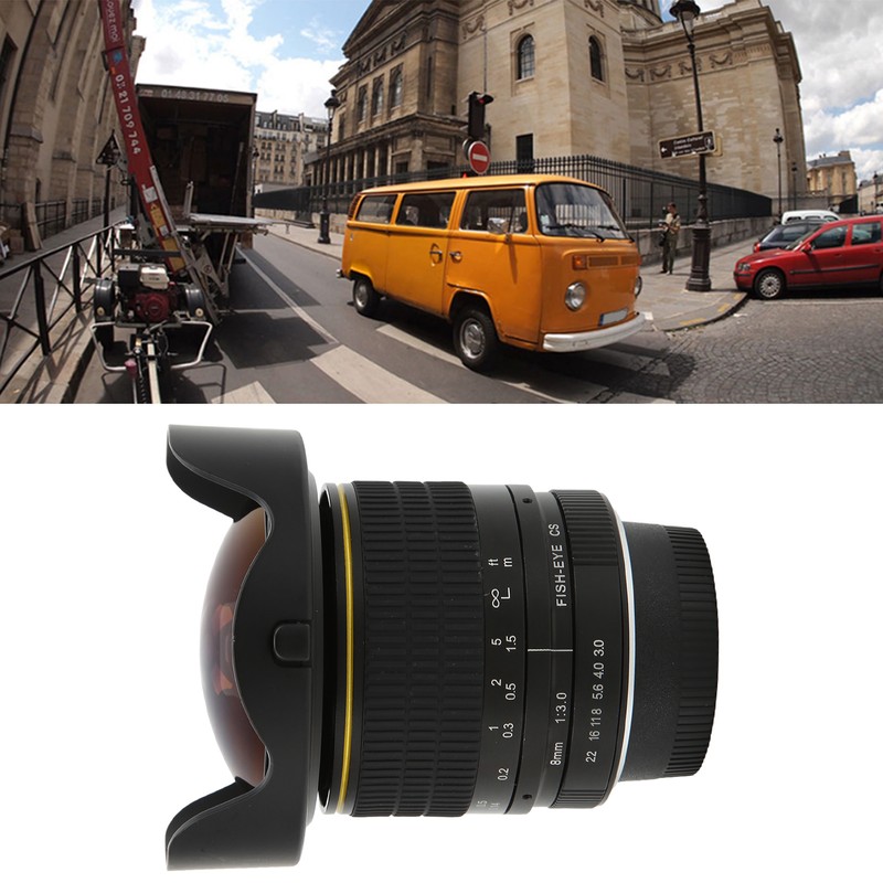 8mm F3 Ultra Wide Angle Fisheye Lens F Mount Manual