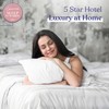 FluffCo Zen Fluff Pillows - Down Alternative - Standard/Queen Bed