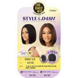 Outre The Daily Wig - Style & Dash - Daily 14 (BROWN GRAY 34)