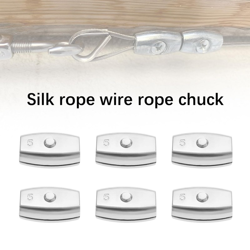 LT Easiyl Wire Rope Clips Galvanized Steel Egg Shaped Cable