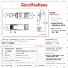 AMPCOM STP CAT7 RJ45 Connector Zinc-Alloy Tool-Free Ethernet Field Termination