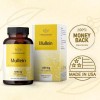 HERBAMAMA Mullein Leaf Capsules Respiratory Health - Organic Mullein Leaf