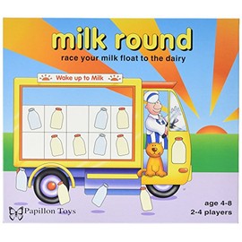 Orchard Toys 100078 "Papillon Toys" Milk Round Board Game