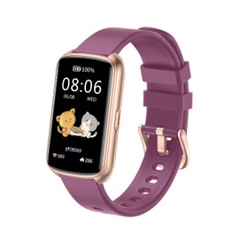 Runlio Fitness Tracker, 1.47 Inch Smartwatch, Touchscreen Activity Tracker with Thin Smartband Design, 5ATM Waterproof Fitness Watch SPO2 Heart Rate Monitor for Android/iOS, Black