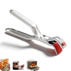 1Pcs Stainless Steel Hot Plate Gripper, Heat Insulation Holder Clip