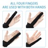 OQKAHIV 1 x trigger finger splint, adjustable finger orthosis, finger