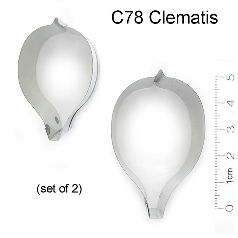 WSA Clematis Cookie Cutters, 2 Sizes