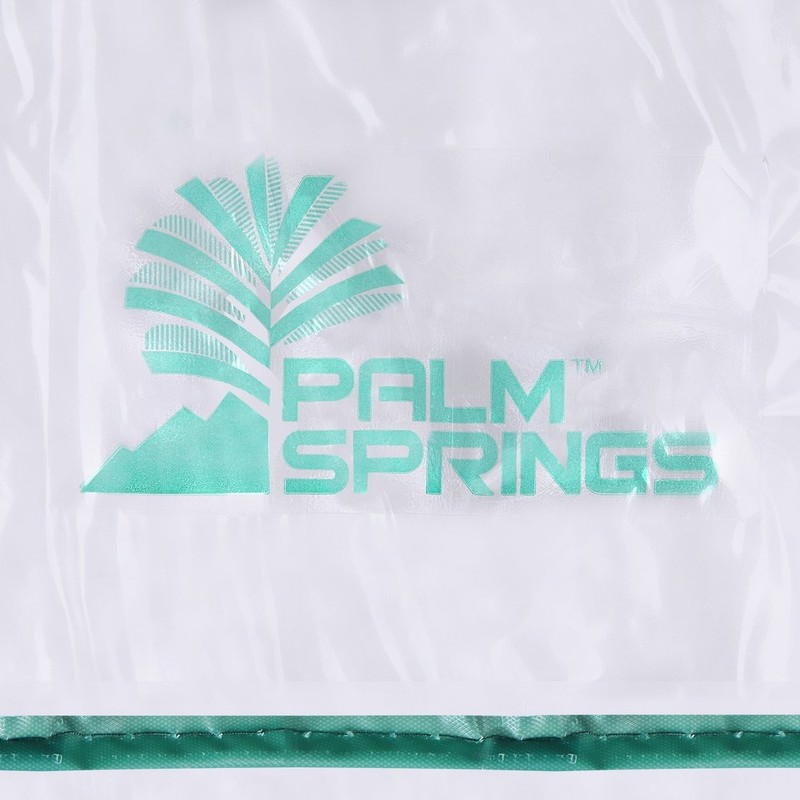 Palm Springs 3 -Tier Mini Greenhouse with Cover and Roll-up