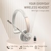 Wireless Headset, Bluetooth Headphones with Microphone Noise Canceling & USB