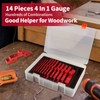 KAGYIFLY Setup Blocks Woodworking, 14pcs Aluminum Setup Blocks Height Gauge