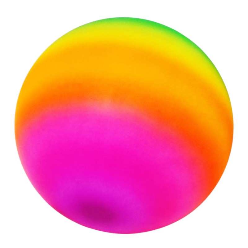 CUCUBA Volleyball Beach Volleyball aus weichem Gummi, leicht, Modell Rainbow