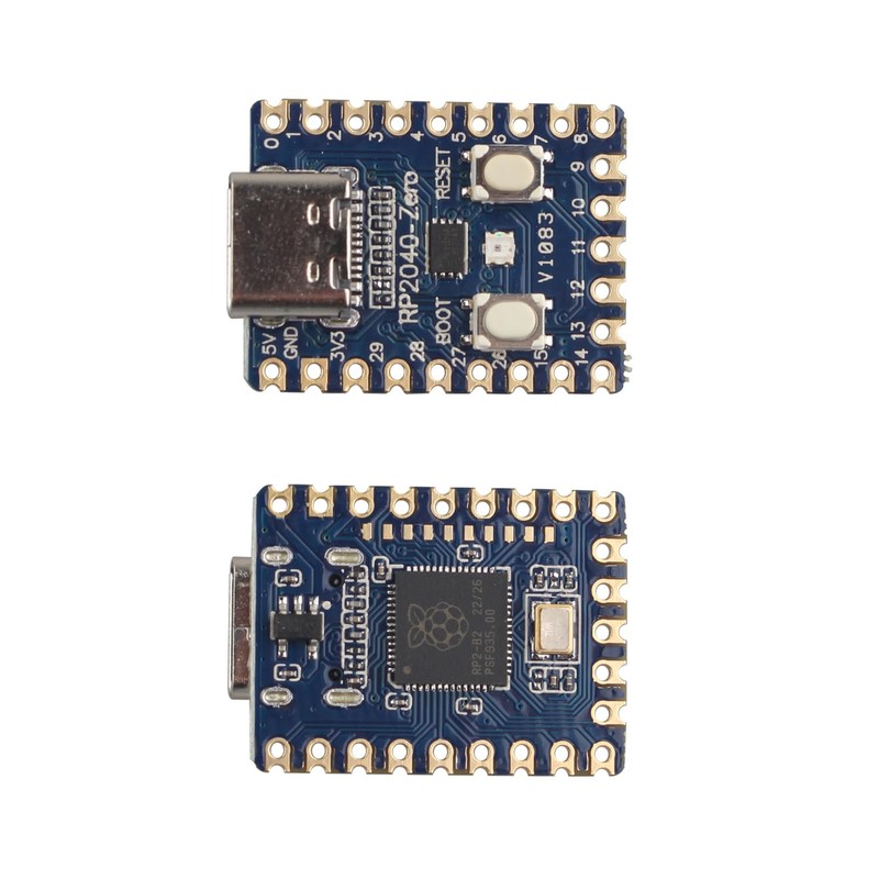 ZDE 2PCS RP2040-Zero Mini PICO Development Board Based on Raspberry