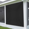 Outdoor Vinyl Curtain for Patio Furniture 12 Oz, Weather Resistant