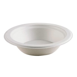 Highmark(TM) Compostable Bowls, 12 Oz, White, Pack Of 50