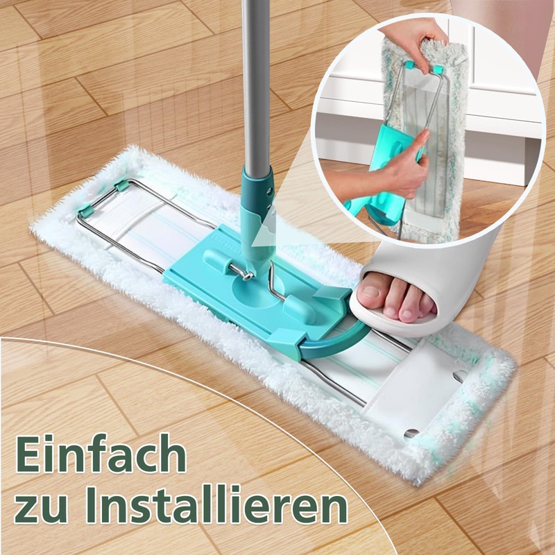 3 Pack Replacement Mop Covers for Leifheit Profi XL Micro