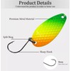 Njord Kalastus Glow Spoon Set, Luminous and UV Active Trout