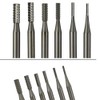 Nagoyuki 6Pcs Cylinder Shape Jewelry Burr - 3/32Inch Shank Cylindrical