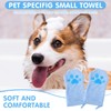 Risipu 2 Pcs Dog Cleaning Gloves for Dogs and Cats,