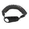 L-04 Black Zinc Alloy Bicycle Helmet Cushion Wheel U Shape