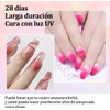 CHERIMOYA Nail Blooming Gel,2 Pzs 15ml Clear UV LED