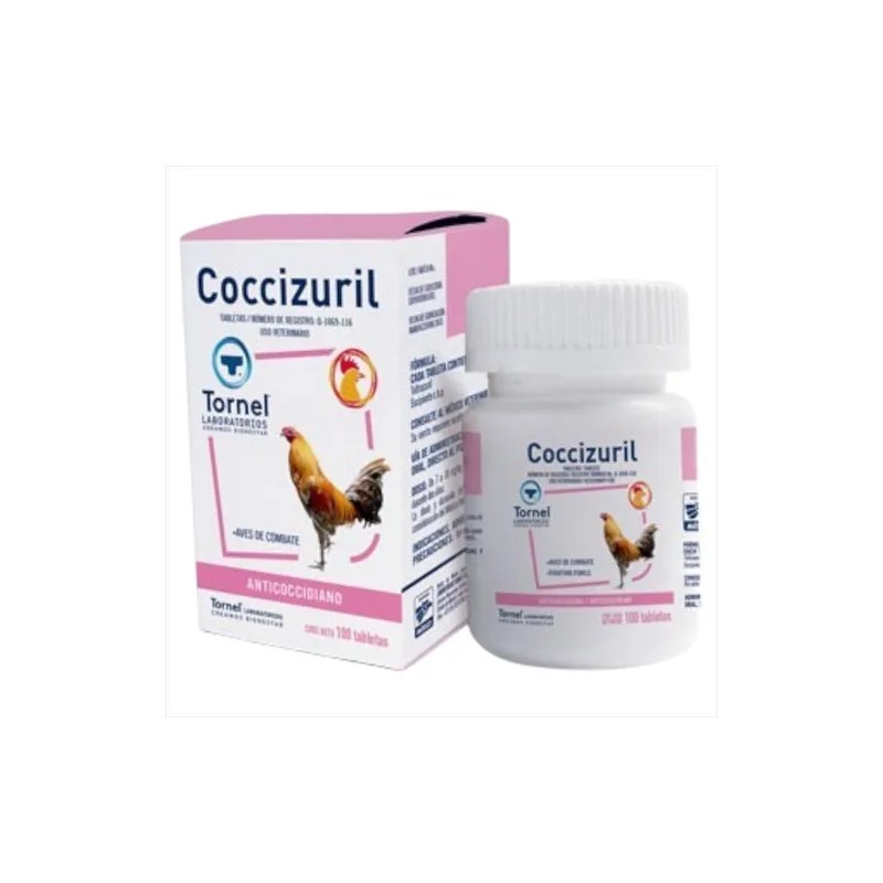 Desparasitante Coccizuril 20 Tab Tornel (coccidia)