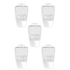 Kuripta Remote Control Hook (Base Only) 5-Piece Set - Easily