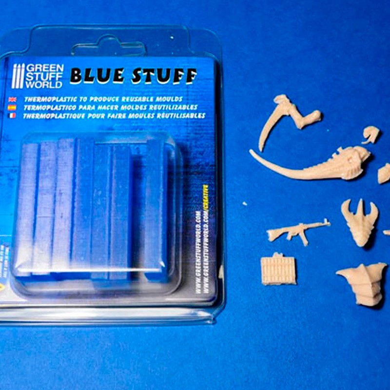 Blue Stuff Mold 8 Bars