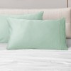 Set of 2 Luxton 100% 1000TC Cotton Pillowcases Standard Size