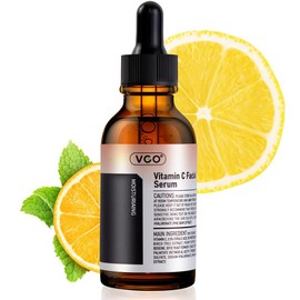 VGO-Vitamin C Serum, Snail mucin Moisturizer and Facial Cleanser Set Cleansing Moisturizing Suitable for sensitive skin-Live Skincare Radiance-B-Allin Skin Care Kits - Specification: VC Facial Serum 30ml