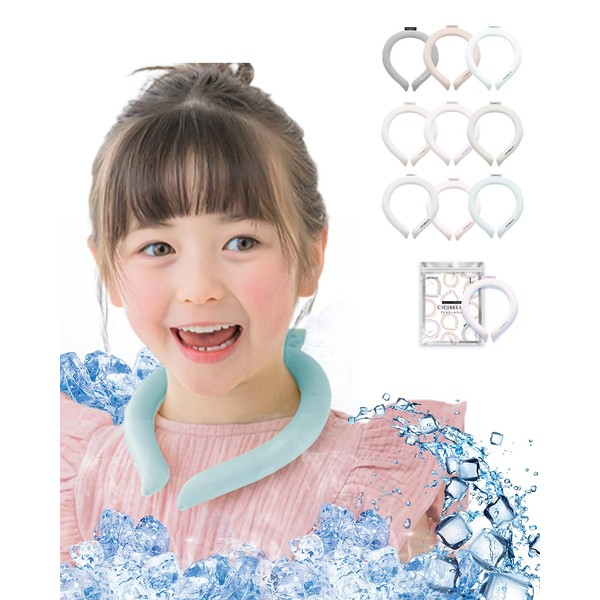 (Space Material) Cool Ring (Natural Freezing at 28 Degrees) Neck Cooling Goods, Ice Neck Ring, Cool Neck Ring, Refreshing, Heat Protection, Neck Cooler, Neck Cooler, Cooling, Long Lasting, Ice Neckband, Repeated Use, Cooling Goods, Cold Sensation, Non-Co