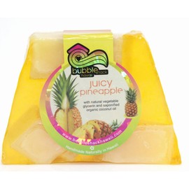 Hawaii Souvenir Hawaiian Goods Bubble Shack Pineapple Chunk Soap Soap (Pineapple) Hawaiian Goods