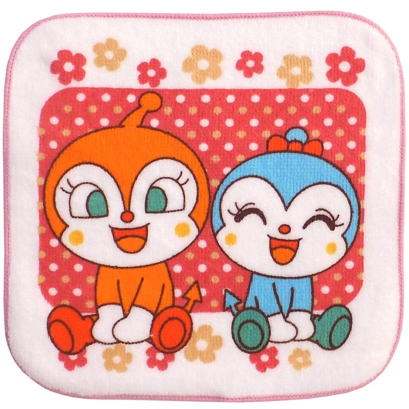 Sarongge Anpanman 3-Piece Mini Towel Set